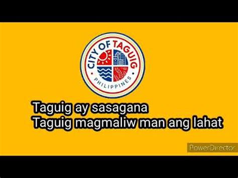 taguig hymn lyrics